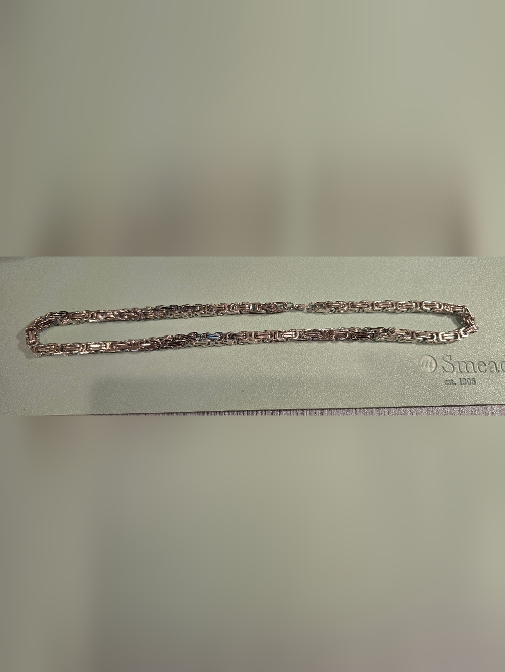 Heavy Gauge Stainless Steel Chain - NWOT